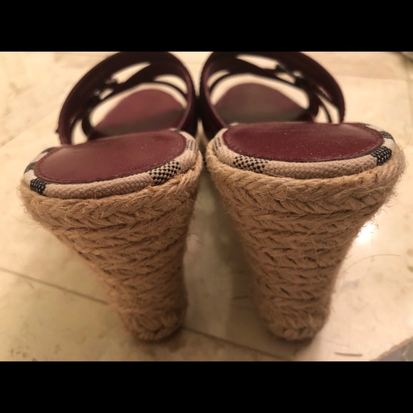 AUTHENTIC BURBERRY NOVA CHECK HEELS Sandal 37 - Picture 7 of 7